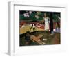 Pastorales Tahitiennes, 1892-Paul Gauguin-Framed Giclee Print