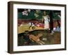 Pastorales Tahitiennes, 1892-Paul Gauguin-Framed Giclee Print