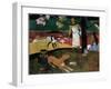 Pastorales Tahitiennes, 1892-Paul Gauguin-Framed Giclee Print