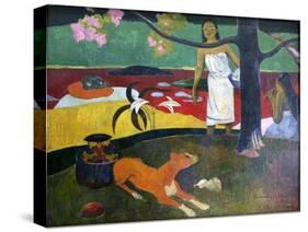 Pastorales Tahitiennes, 1892-Paul Gauguin-Stretched Canvas