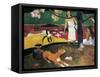 Pastorales Tahitiennes-Paul Gauguin-Framed Stretched Canvas