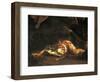 Pastors Being Transformed into Frogs by Latona-Giuseppe Maria Crespi-Framed Giclee Print