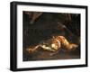 Pastors Being Transformed into Frogs by Latona-Giuseppe Maria Crespi-Framed Giclee Print