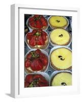 Pastries in Shop Window, Paris, France-Michele Molinari-Framed Photographic Print