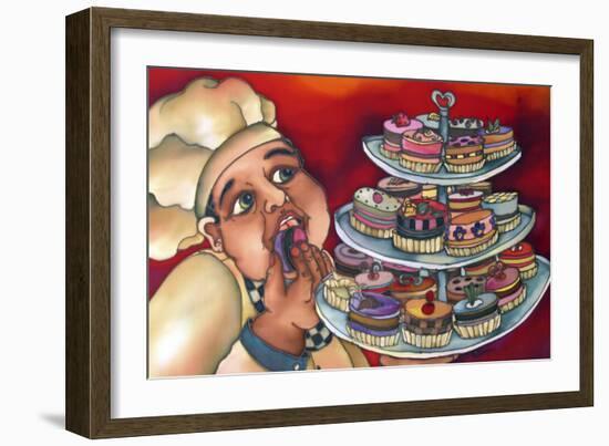 Pastries-Holly Carr-Framed Giclee Print