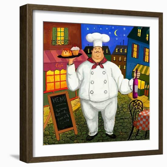 Pastry Chef Master-Frank Harris-Framed Giclee Print