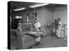 Pastry Making for Meat Pies, Rawmarsh, South Yorkshire, 1955-Michael Walters-Stretched Canvas