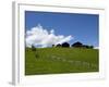 Pasture and Farm Houses in Nova Ponente Village, Bolzano Province, South Tyrol, Italy, Europe-Carlo Morucchio-Framed Photographic Print