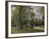 Pasture Ground with Cows Near Louveciennes, 1874-Alfred Sisley-Framed Giclee Print
