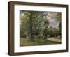 Pasture Ground with Cows Near Louveciennes, 1874-Alfred Sisley-Framed Giclee Print