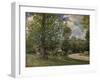 Pasture Ground with Cows Near Louveciennes, 1874-Alfred Sisley-Framed Giclee Print