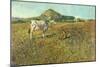 Pasture in Pietramala-Telemaco Signorini-Mounted Giclee Print