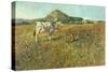 Pasture in Pietramala-Telemaco Signorini-Stretched Canvas