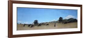 Pasture in the Mountains-Raffaello Sernesi-Framed Giclee Print