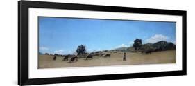 Pasture in the Mountains-Raffaello Sernesi-Framed Giclee Print