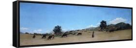 Pasture in the Mountains-Raffaello Sernesi-Framed Stretched Canvas