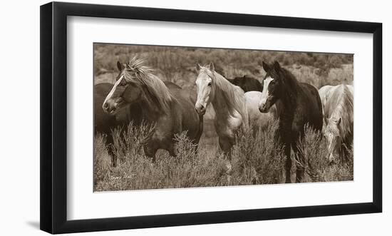 Pasture Pals-Barry Hart-Framed Giclee Print