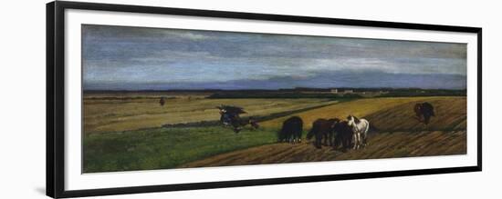 Pasture-Giovanni Fattori-Framed Giclee Print