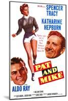 Pat and Mike, 1952-null-Mounted Art Print