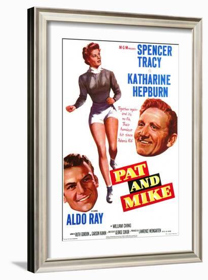 Pat and Mike, 1952-null-Framed Art Print