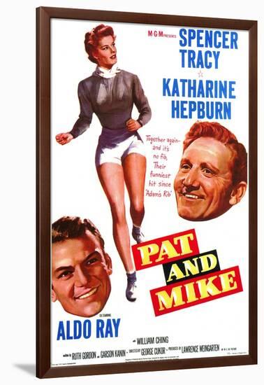 Pat and Mike, 1952-null-Framed Art Print