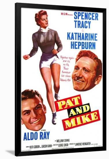 Pat and Mike, 1952-null-Framed Art Print