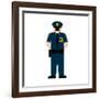 Pat from New York-Tosh-Framed Art Print