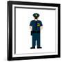 Pat from New York-Tosh-Framed Art Print