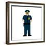 Pat from New York-Tosh-Framed Premium Giclee Print