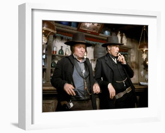 Pat Garrett and Billy the Kid-null-Framed Photo