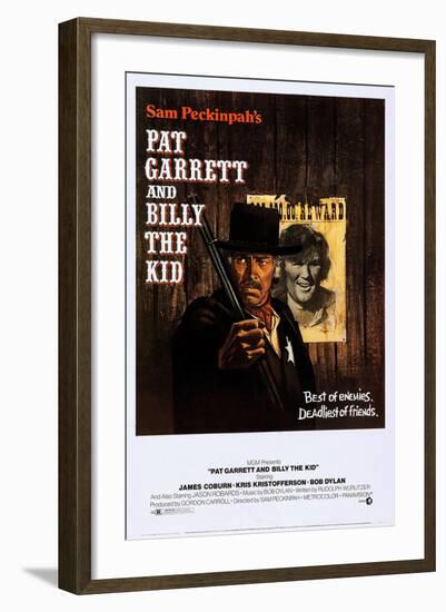 Pat Garrett and Billy the Kid-null-Framed Art Print