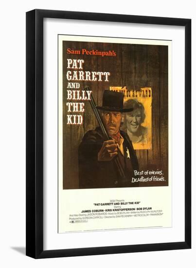 Pat Garrett and Billy the Kid-null-Framed Photo