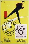 Letters to Europe Cost 6D-Pat Keely-Framed Stretched Canvas