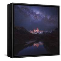 Patagonia Autumn Night-Yan Zhang-Framed Stretched Canvas