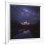 Patagonia Autumn Night-Yan Zhang-Framed Photographic Print