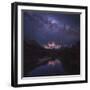 Patagonia Autumn Night-Yan Zhang-Framed Photographic Print