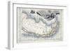 Patagonia, from a Series of World Maps Published by John Tallis & Co., New York & London, 1850s-John Rapkin-Framed Premium Giclee Print