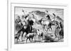 Patagonian Funeral Procession, C1880-null-Framed Giclee Print