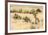 Patagonian Hare-James White-Framed Photographic Print