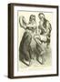 Patagonian Woman and Man Dancing-null-Framed Giclee Print
