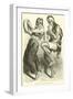 Patagonian Woman and Man Dancing-null-Framed Giclee Print