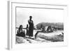 Patagonians at Gregory Bay, 1831-null-Framed Giclee Print