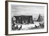 Patagonians in a 'Toldo' or Skin Tent, 1830-null-Framed Giclee Print