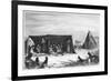 Patagonians in a 'Toldo' or Skin Tent, 1830-null-Framed Giclee Print