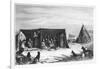 Patagonians in a 'Toldo' or Skin Tent, 1830-null-Framed Giclee Print