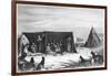 Patagonians in a 'Toldo' or Skin Tent, 1830-null-Framed Giclee Print