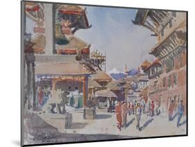 Patan, Kathmandu, Nepal-Tim Scott Bolton-Mounted Giclee Print