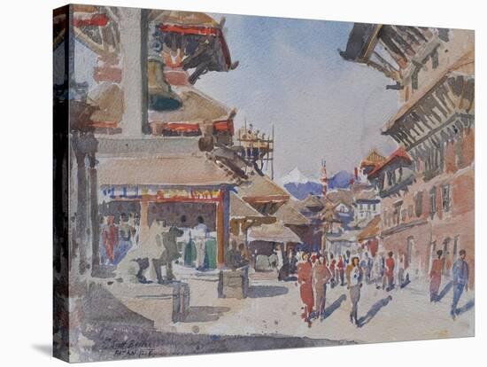 Patan, Kathmandu, Nepal-Tim Scott Bolton-Stretched Canvas