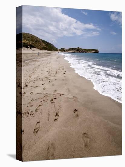 Patara Beach, Near Kalkan, Anatolia, Turkey, Asia Minor, Eurasia-null-Stretched Canvas