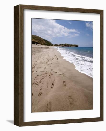 Patara Beach, Near Kalkan, Anatolia, Turkey, Asia Minor, Eurasia-null-Framed Photographic Print